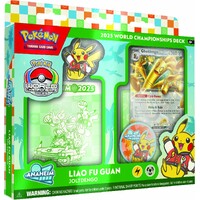 Pokemon World Championship Deck 2025 #2 Liao Fu Guan - Joltdengo