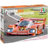 Porsche 956 Jägermeister Italeri 1:24 Byggesæt