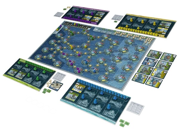 Power Grid Outpost Brætspil 