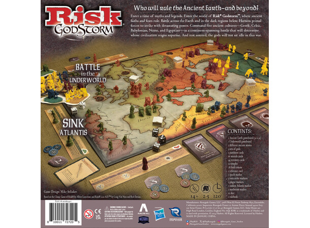 Risk Godstorm Brætspil 