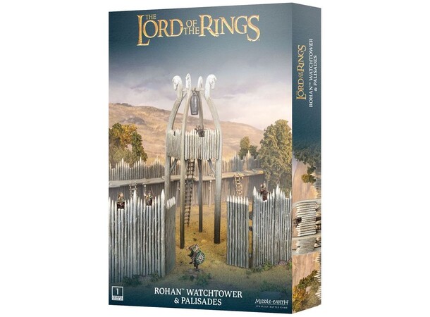 Rohans Watchtower & Palisades Middle-earth Strategy Battle Game 