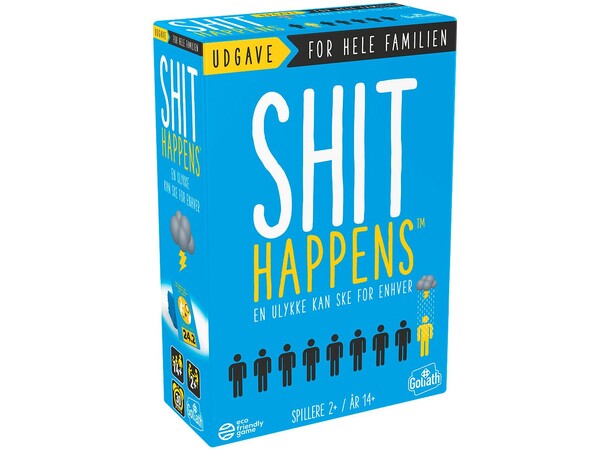 Shit Happens Family Edition Partyspil Dansk udgave 
