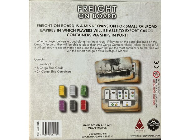 Small Railroad Empires Freight on Board Ekspansion til Small Railroad Empires 