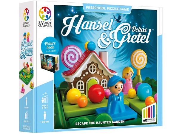 Smart Games Hansel & Gretel Deluxe Dansk udgave 