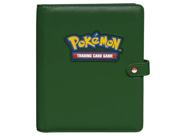 Snap Binder Pokemon 4-Pocket Grøn Ultra Pro 