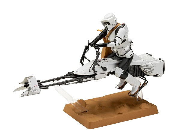 Star Wars Speeder Bike The Mandalorian Revell 1:12 byggesæt 