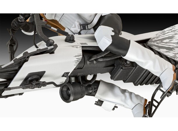 Star Wars Speeder Bike The Mandalorian Revell 1:12 byggesæt 