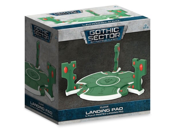 Terrain Eldar Landing Pad Battlefield in a Box - Gothic Sector 