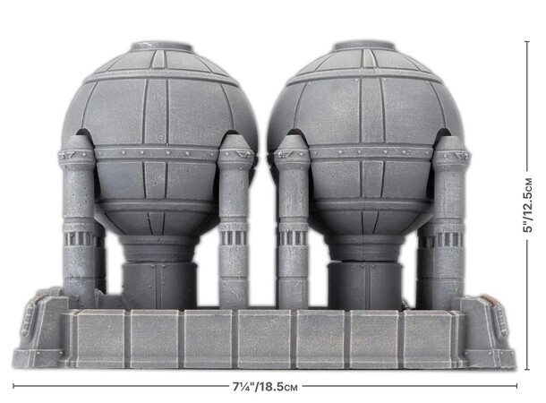 Terræn Fuel Storage Battlefield in a Box - Gothic Sector 