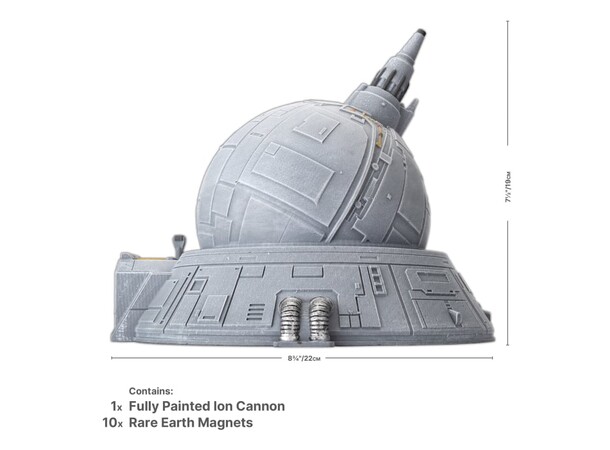 Terræn Rebel Outpost Ion Cannon Battlefield in a Box - Galactic Warzones 