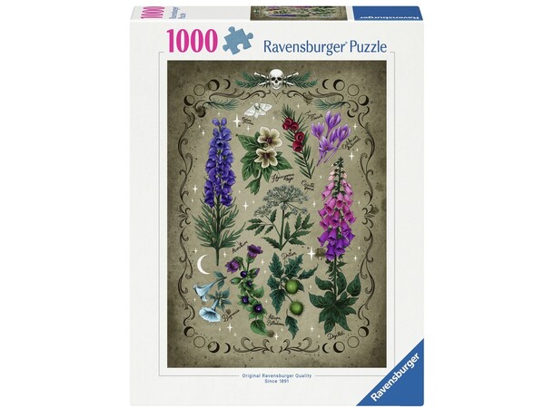Toxic Plants 1000 brikker Puslespil Ravensburger puslespil 
