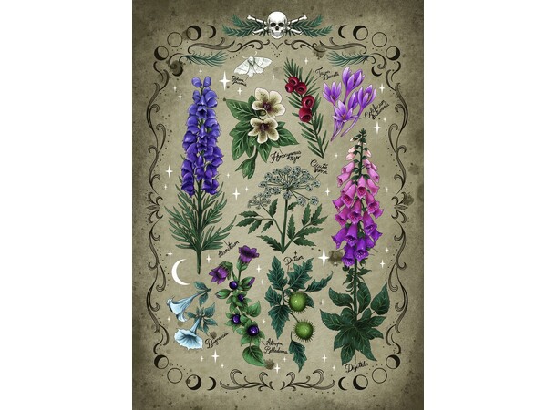 Toxic Plants 1000 brikker Puslespil Ravensburger puslespil 