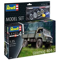 Unimog 404 S Startersæt Revell 1:35 byggesæt