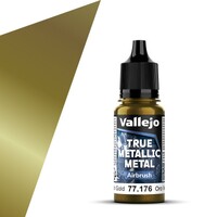 Vallejo True Metallic Airbrush Greenish Gold - True Metallic Metal