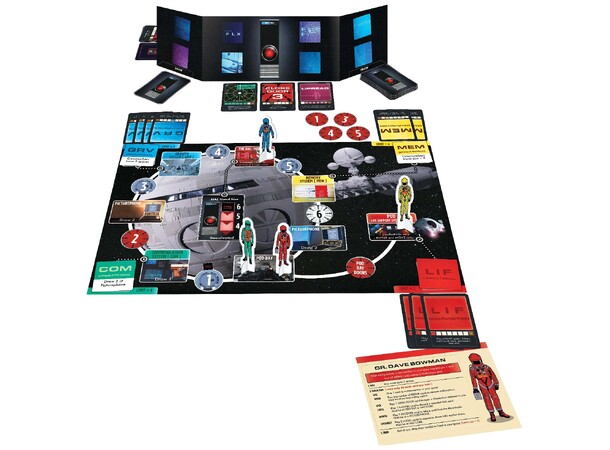 2001 A Space Odyssey Brætspil Brætspillet 