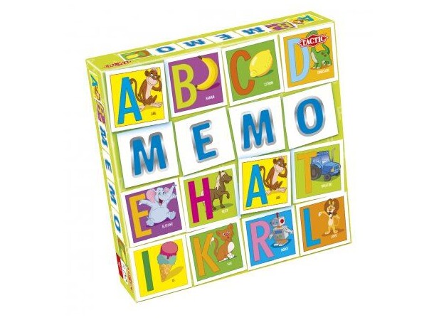 ABC Memo Brætspil Dansk udgave 
