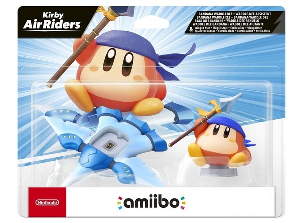 Amiibo Waddle Dee & Winged Star Kirby Air Riders-samling 