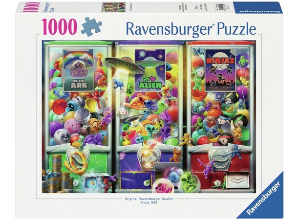 Animals Aliens & Ninjas 1000 brikker Ravensburger puslespil 