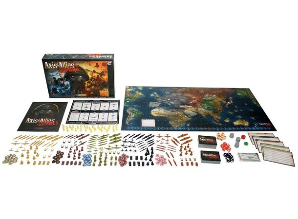 Axis & Allies & Zombies Brætspil 