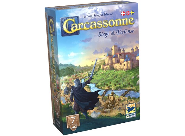 Carcassonne Siege & Defense Expansion Dansk udgave 
