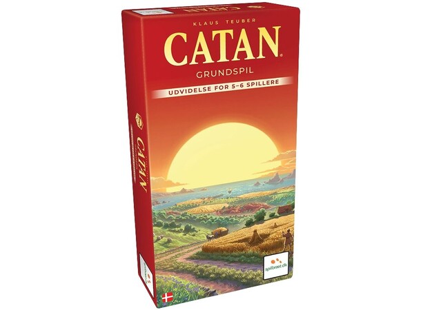 Catan Udvidelse - Grundspil 5-6 Dansk udgave 