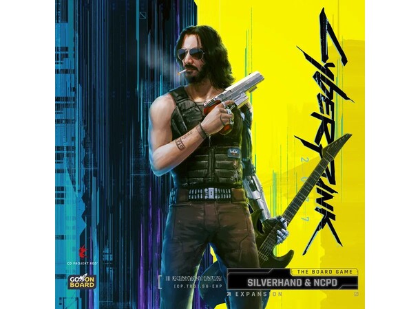 Cyberpunk 2077 Johnny Silverhand & NCPD Ekspansion til Cyberpunk 2077 Brætspil 
