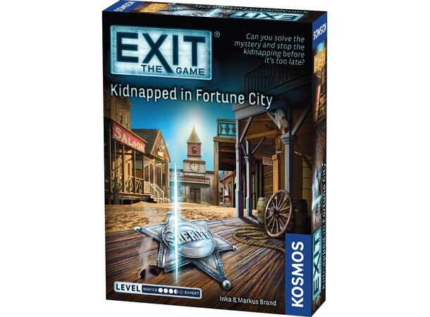 EXIT Kidnapped Fortune City Brætspil 