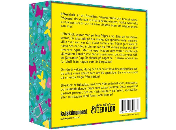 Efterklok - SVENSK 