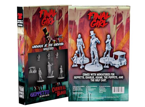 Final Girl Carnage Carnival Miniatures Ekspansion til Final Girl 