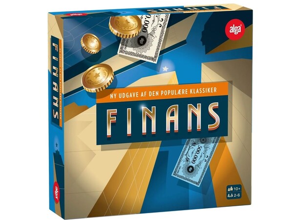 Finans Brætspil Dansk udgave 