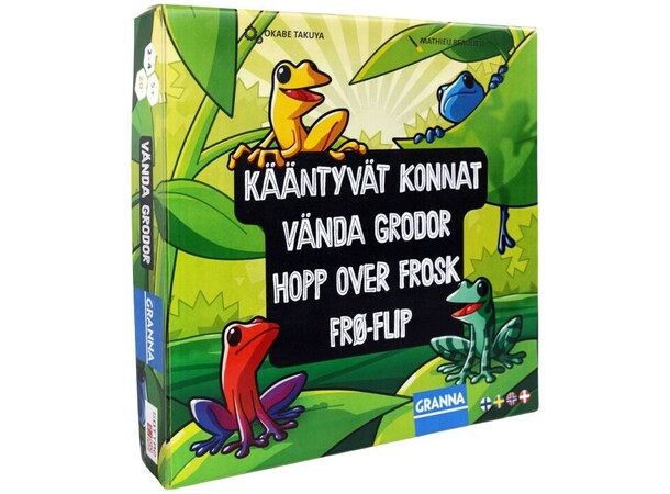 Frø-Flip Brætspil Dansk udgave 