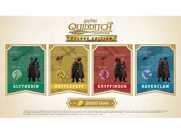 Harry Potter Quidditch Champions Switch Deluxe Edition 