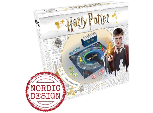 Harry Potter Quiz Quizspil Dansk udgave 