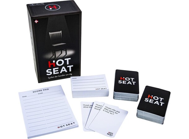Hot Seat Selskabsspil Dansk udgave 