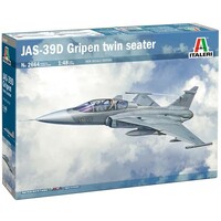 JAS-39D Gripen Twin Seater Italeri 1:48 Byggesæt