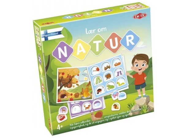 Lær om Natur Brætspil Dansk udgave 