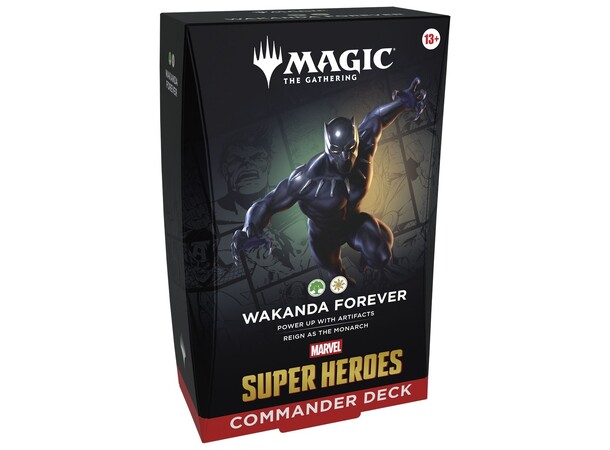 Magic Marvel Super Heroes Commander #2 Commander-deck – Wakanda Forever 
