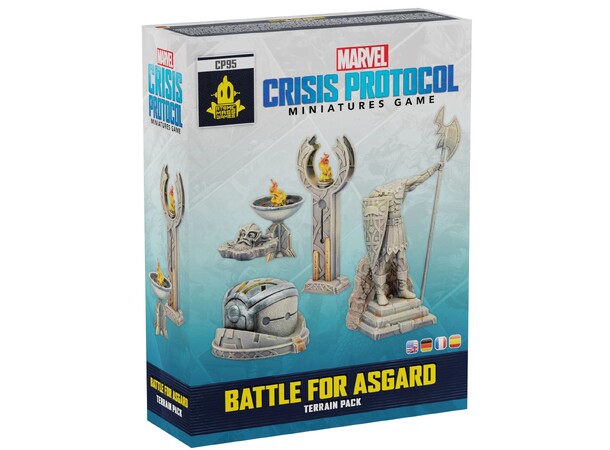 Marvel Crisis Protocol Battle for Asgard Terrain Pack til Marvel Crisis Protocol 