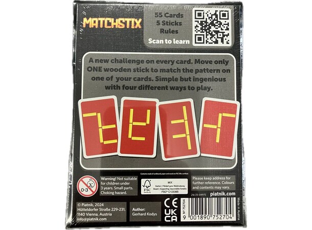 Matchstix Kortspil 