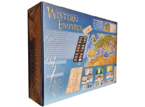 Mega Empires The West Brætspil 