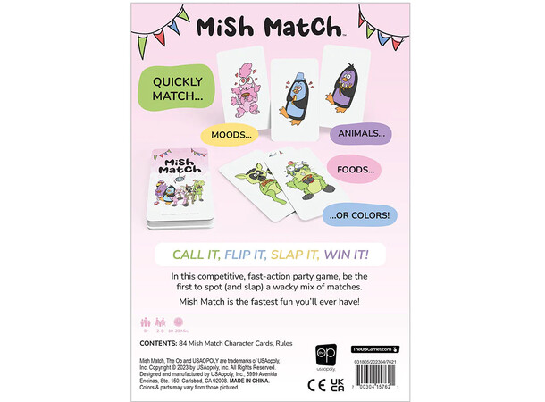 Mish Match Selskabsspil 