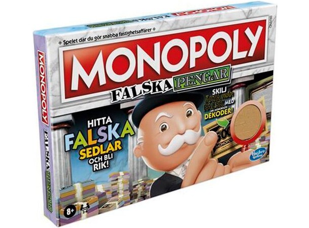 Monopoly Falska Penger - SVENSK 