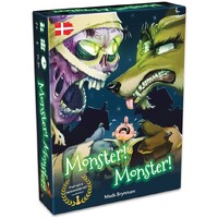 Monster Monster Kortspil Dansk udgave