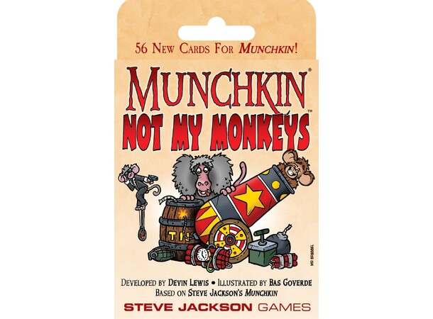 Munchkin Not My Monkeys Expansion Ekspansion til Munchkin 