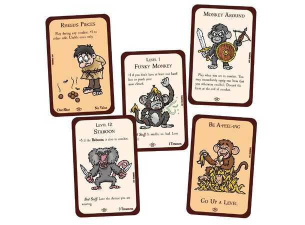 Munchkin Not My Monkeys Expansion Ekspansion til Munchkin 