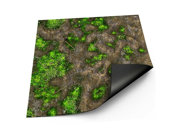 Neopren Mat 4x4 Boneblight Marsh Green Stuff World - 120 x 120 cm 