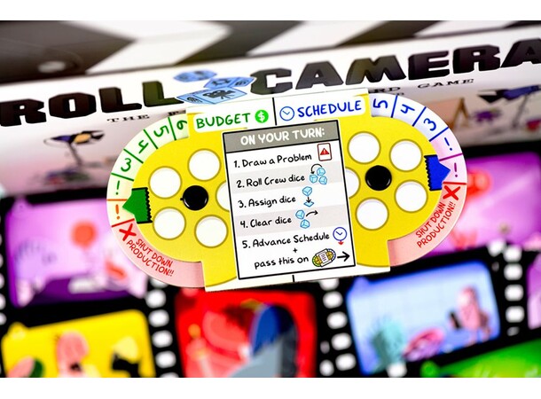 Roll Camera Brætspil The Filmmaking Brætspil 