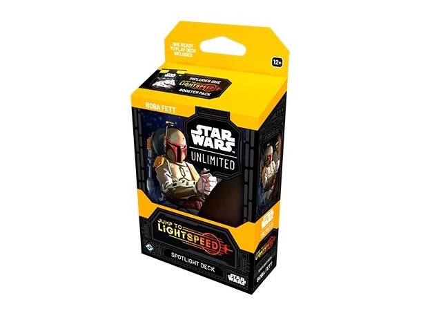 Star Wars Jump to Lightspeed Boba Fett Star Wars Unlimited Spotlight Deck 