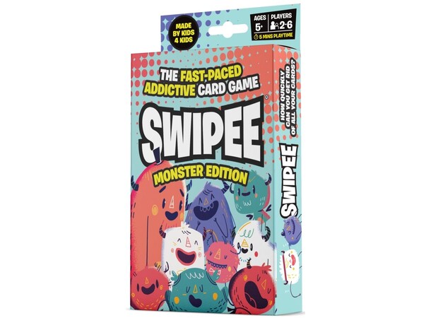Swipee Monster Edition Kortspil Dansk udgave 