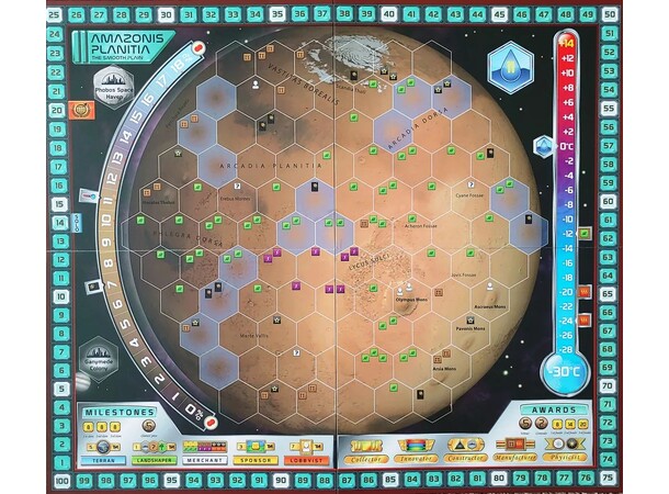 Terraforming Mars Amazonis/Vastitas Exp Ekspansion til Terraforming Mars 